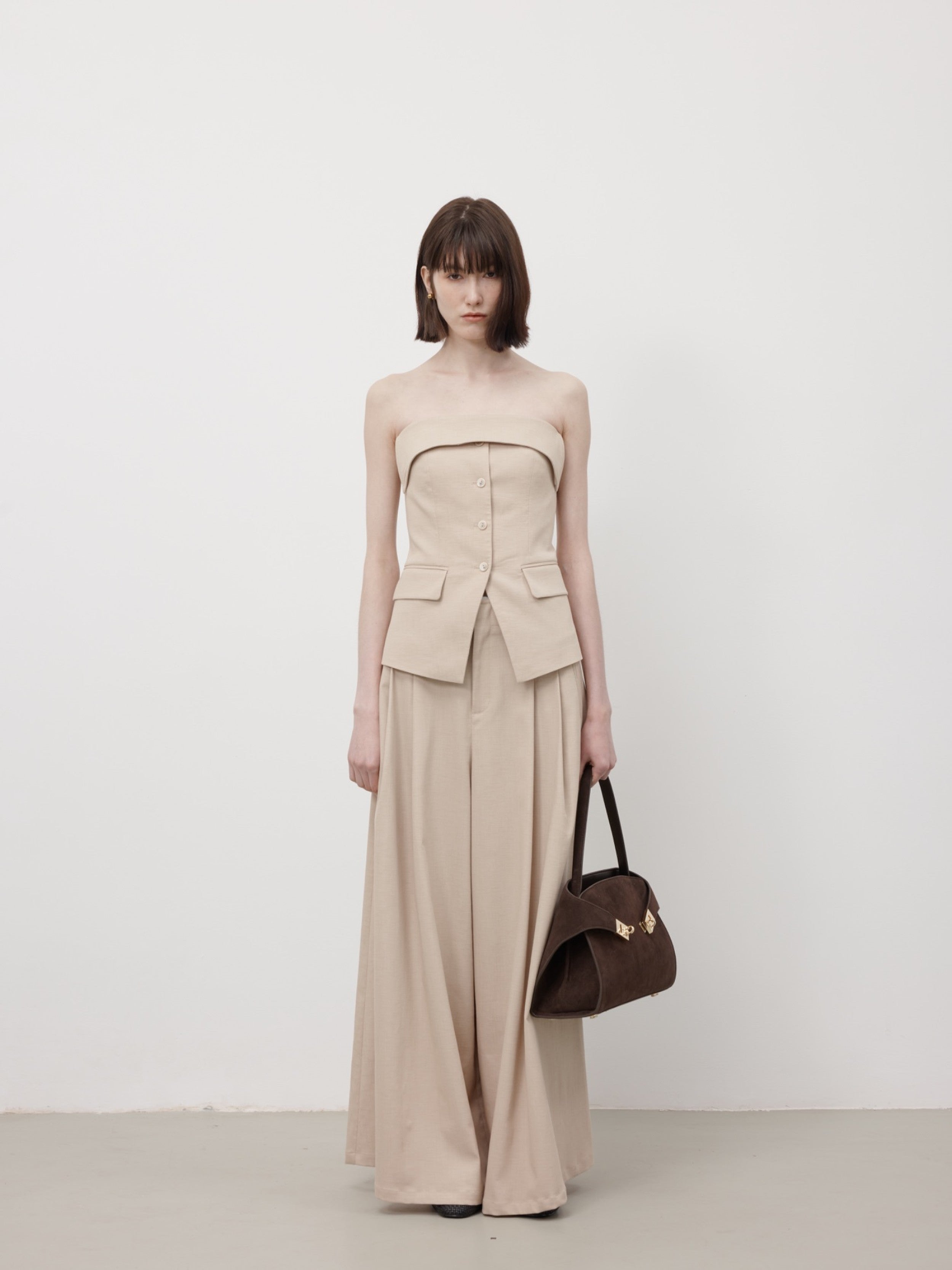 Selly Strapless Set