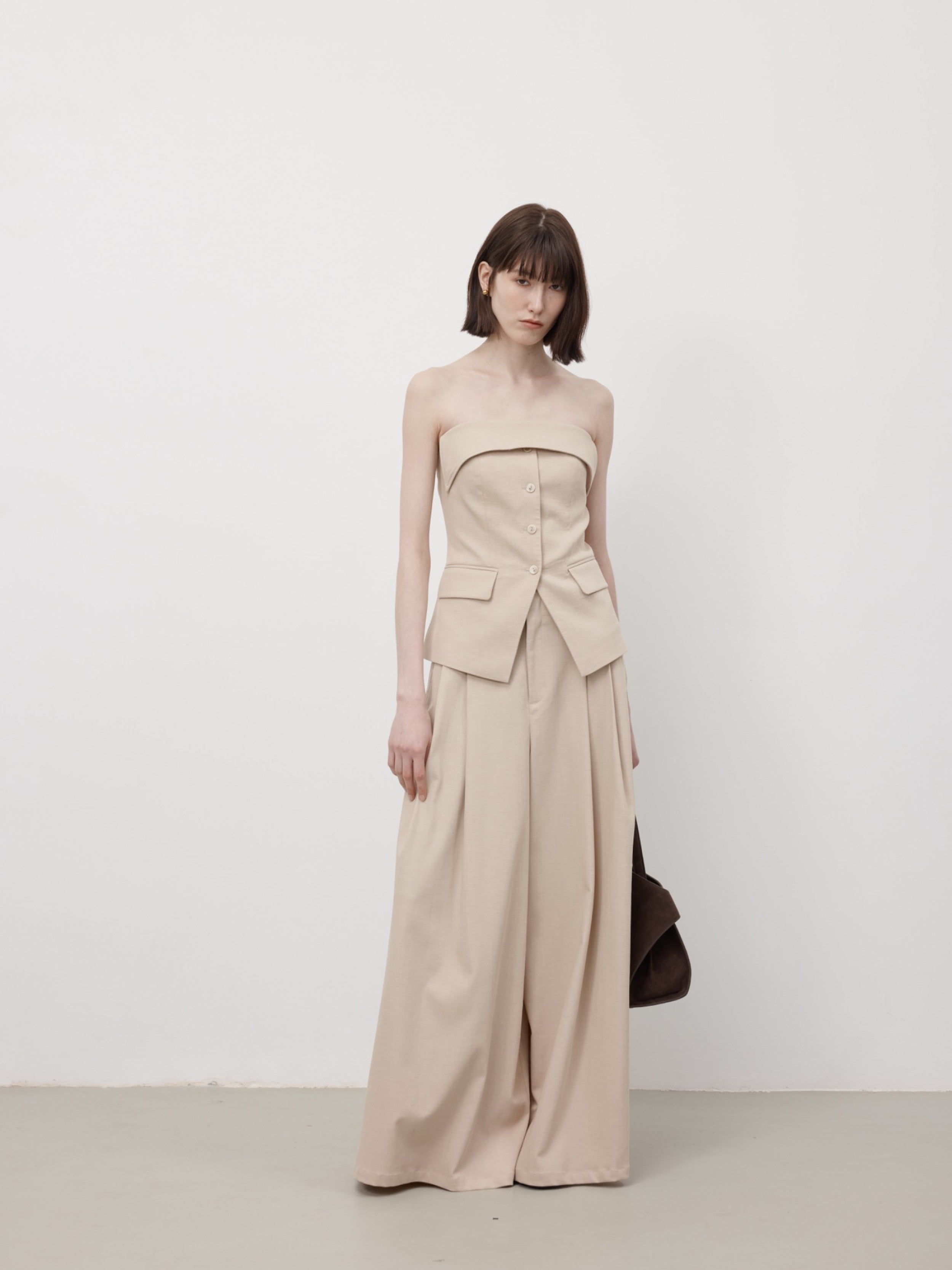 Selly Strapless Set
