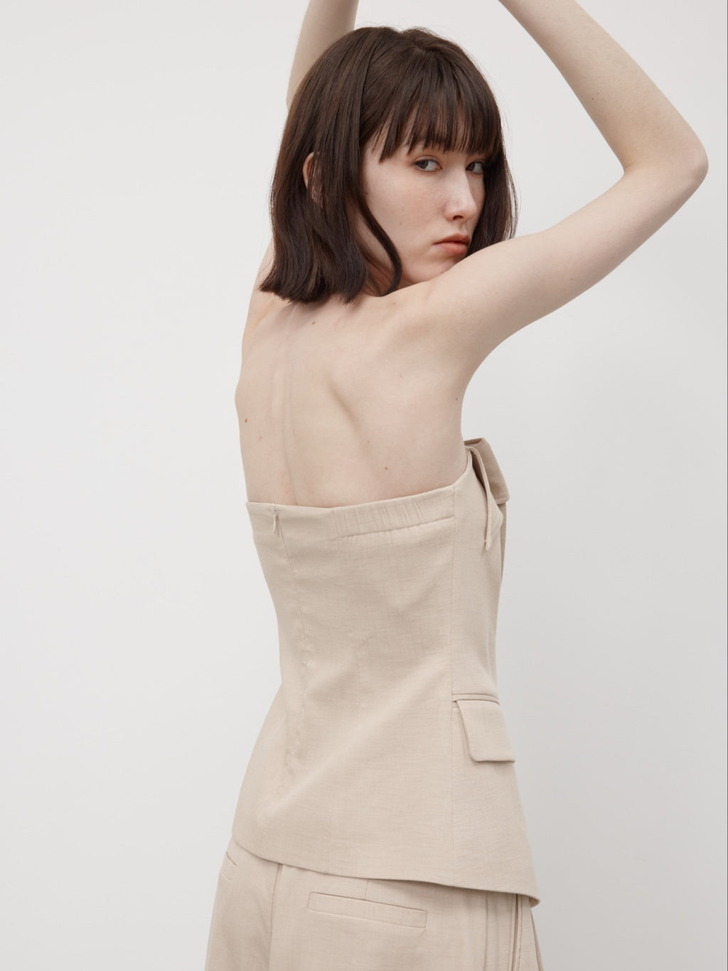 Selly Strapless Set