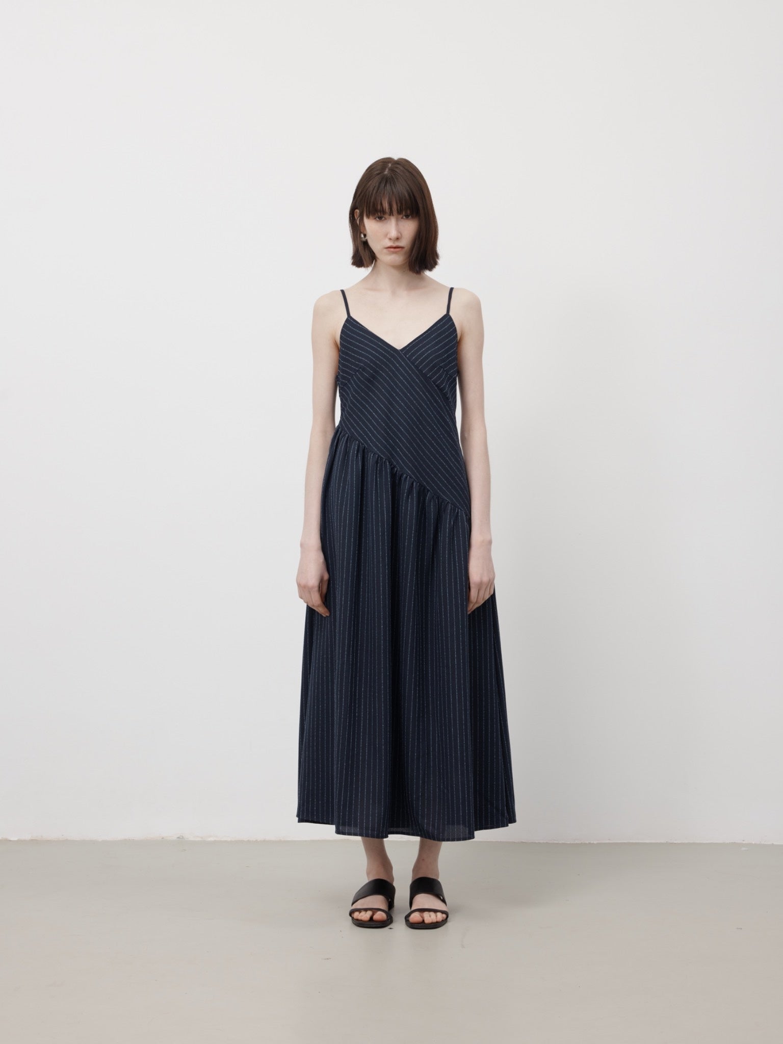 Elowen Pinstripe Dress