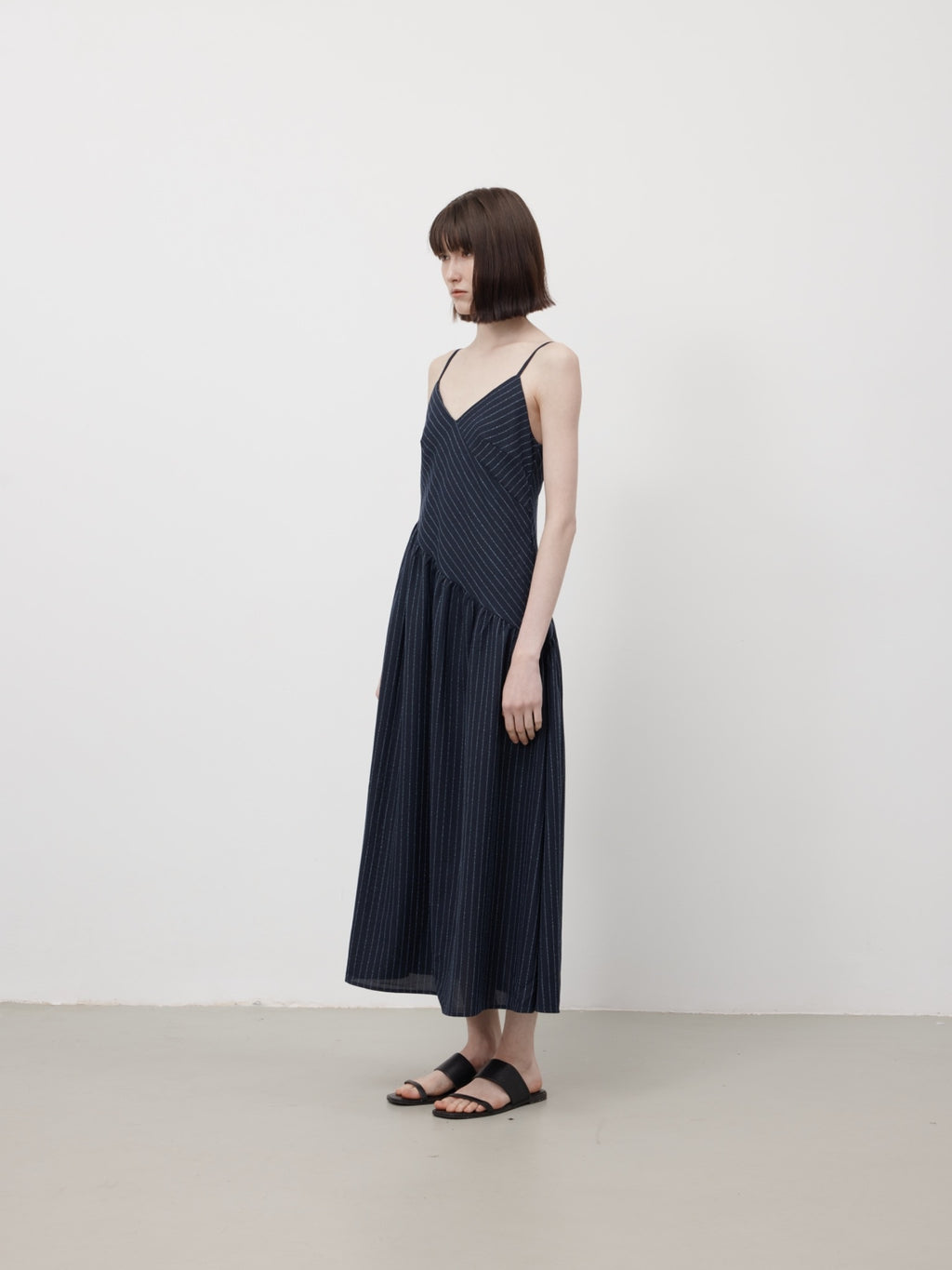 Elowen Pinstripe Dress