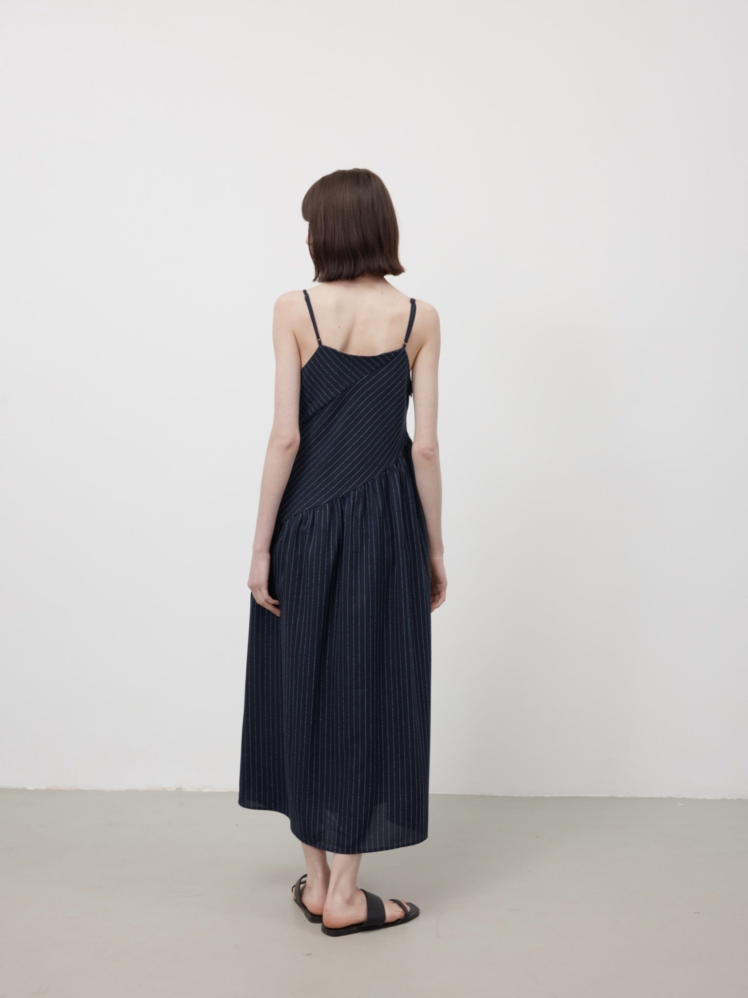 Elowen Pinstripe Dress
