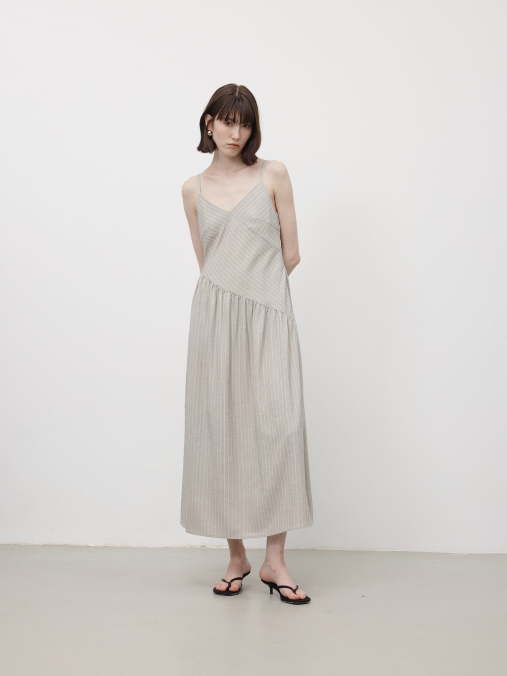 Elowen Pinstripe Dress