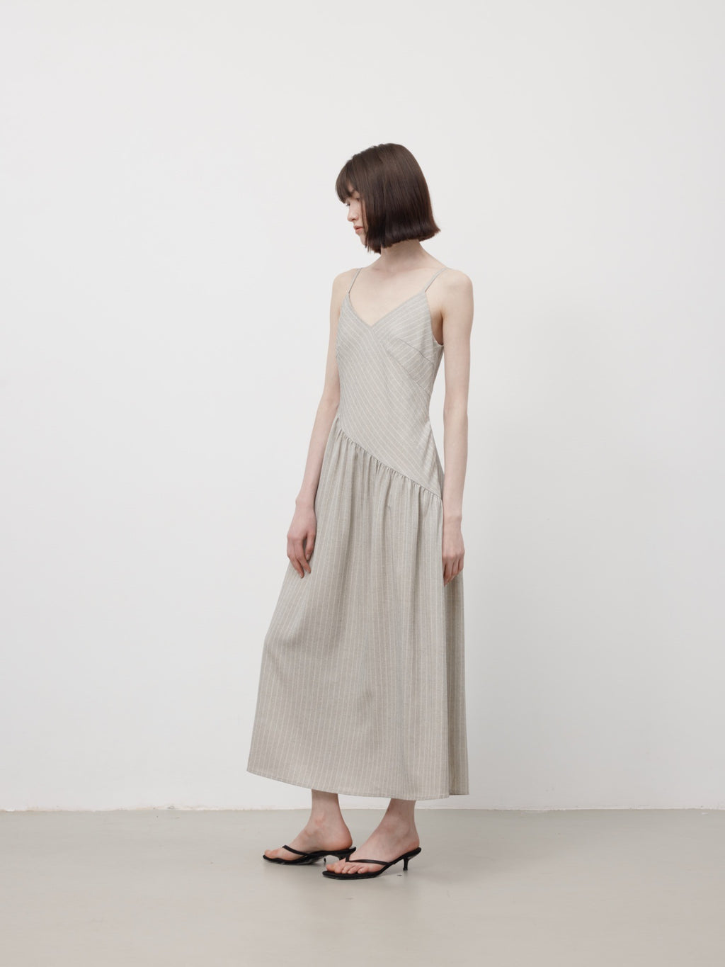 Elowen Pinstripe Dress