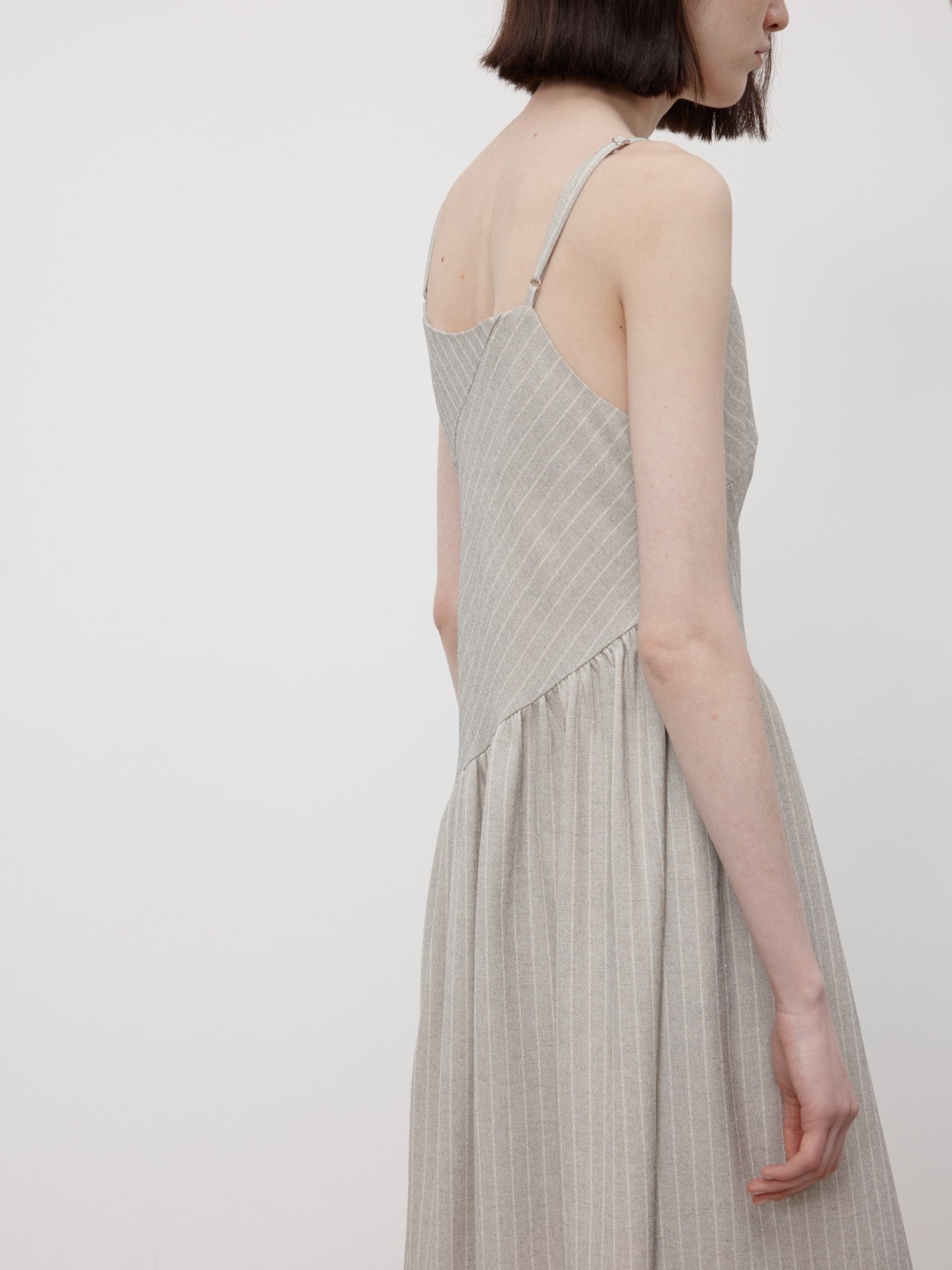 Elowen Pinstripe Dress