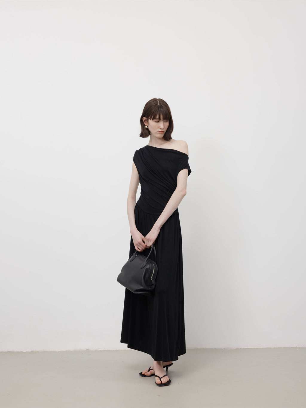 Nyx Draped Long Dress