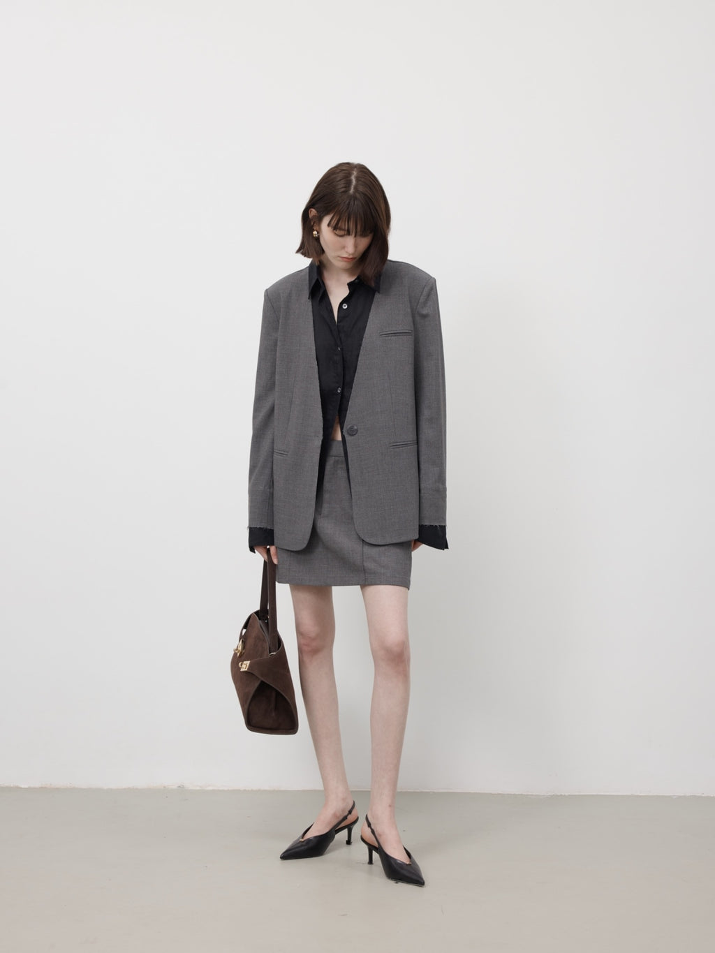 Arden Raw Blazer Set