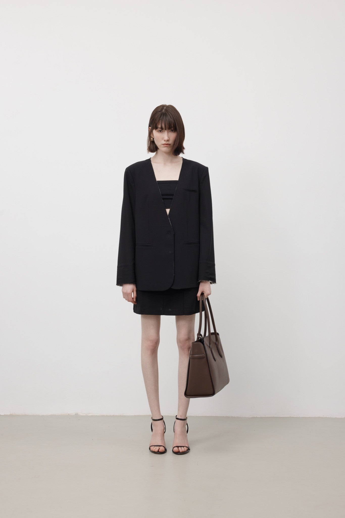 Arden Raw Blazer Set