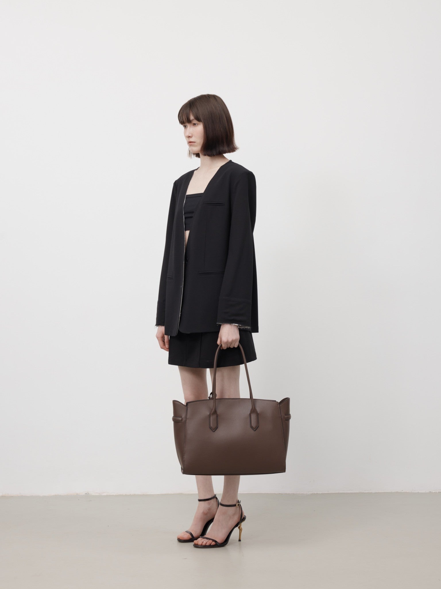 Arden Raw Blazer Set