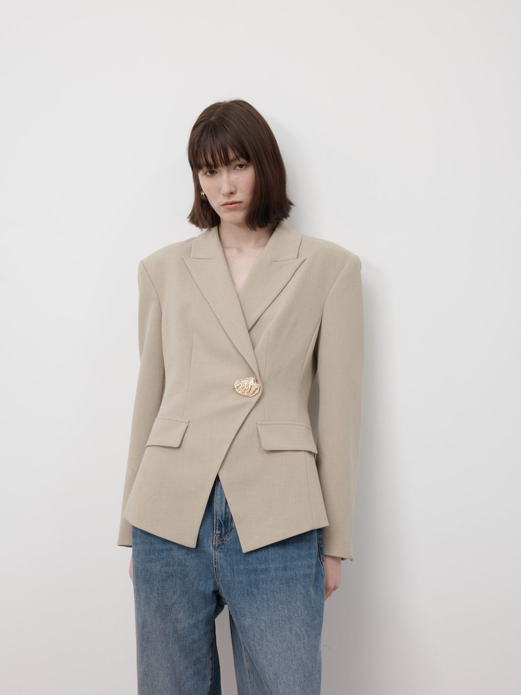 Revi Blazer Top