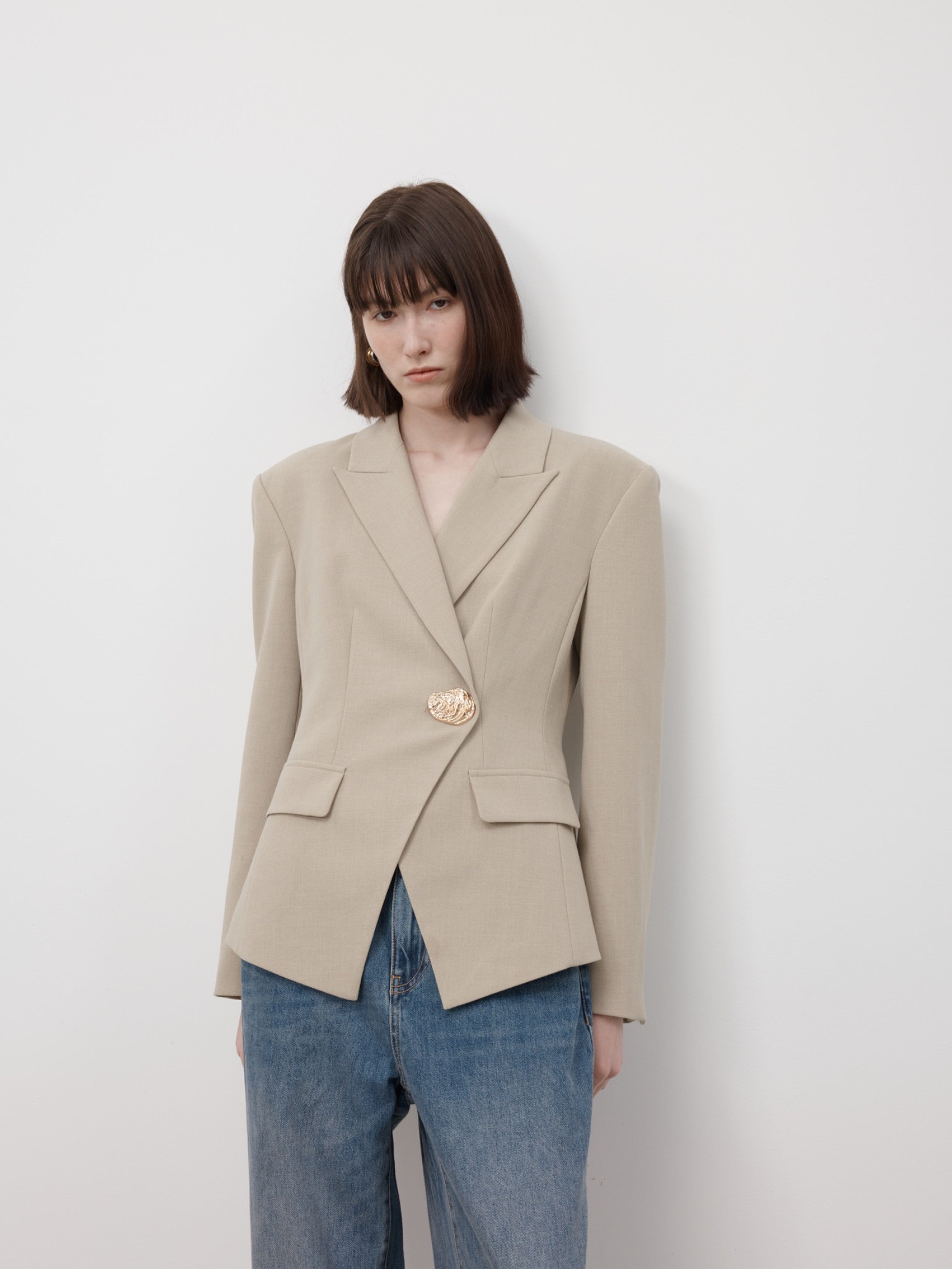 Revi Blazer Top