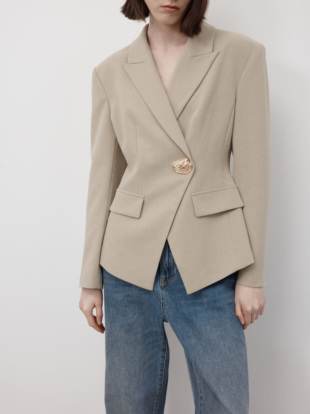 Revi Blazer Top