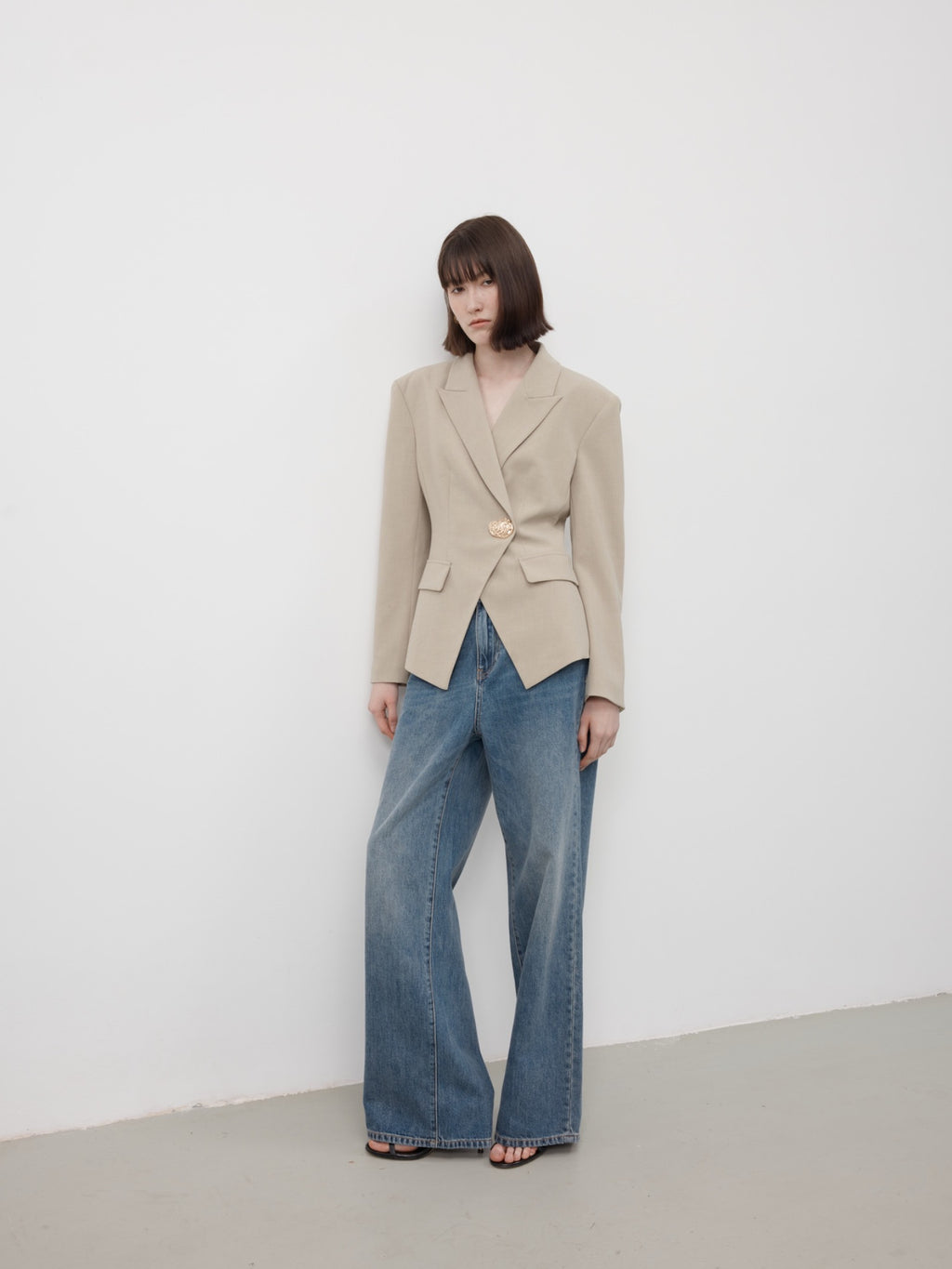 Revi Blazer Top
