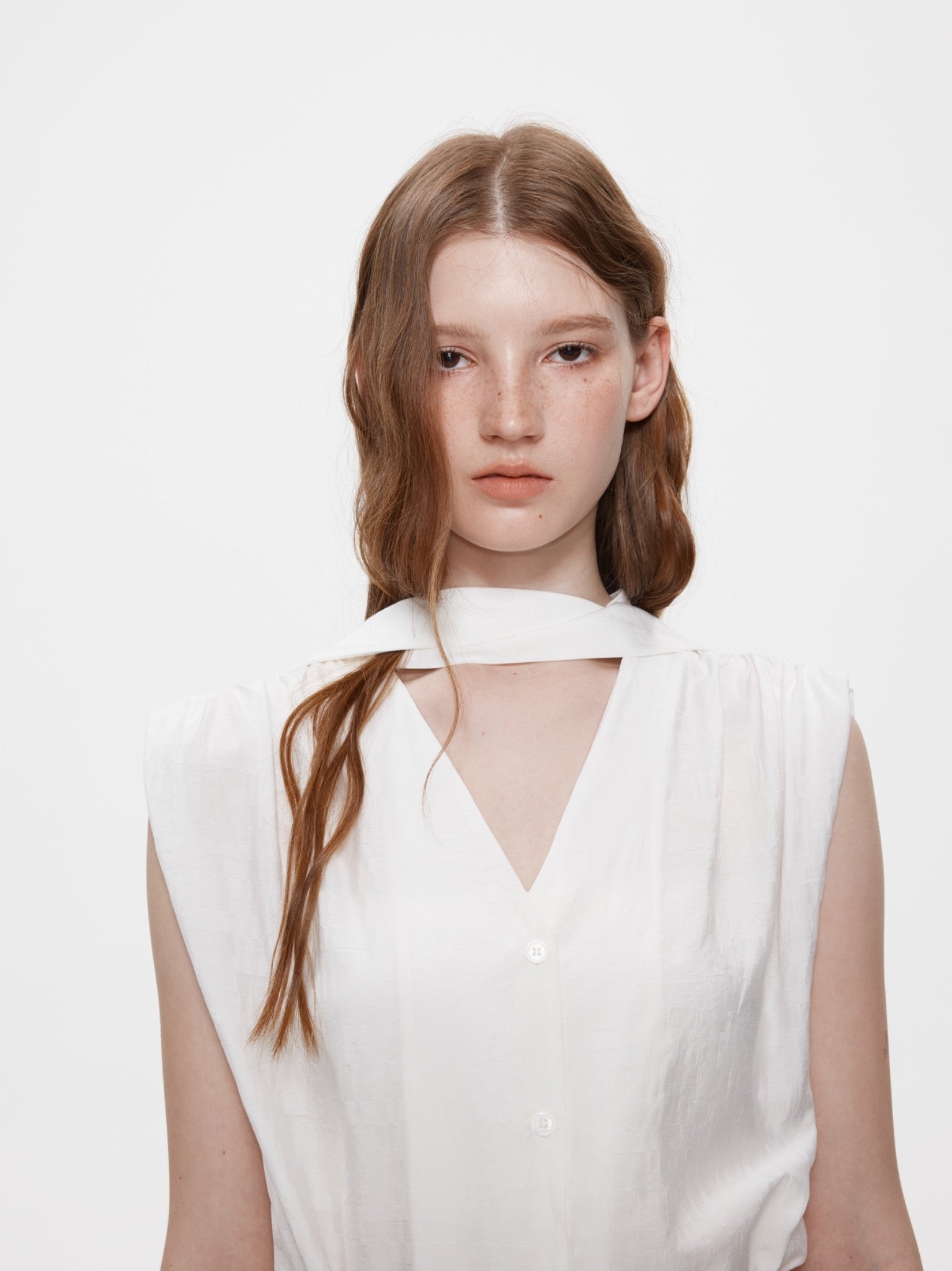 Eiren Sheer Blouse Top
