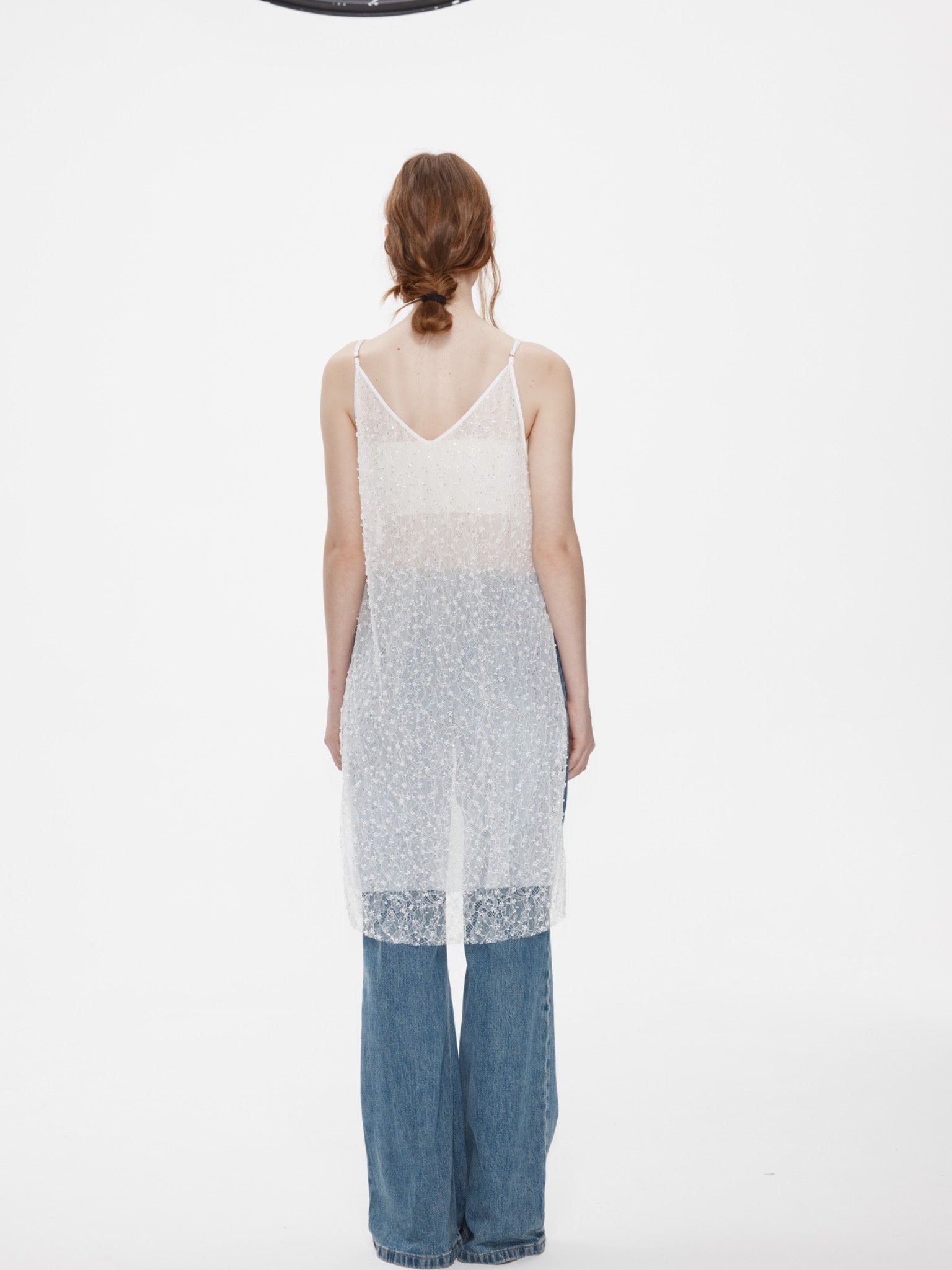 Luna Beaded Lace Dress