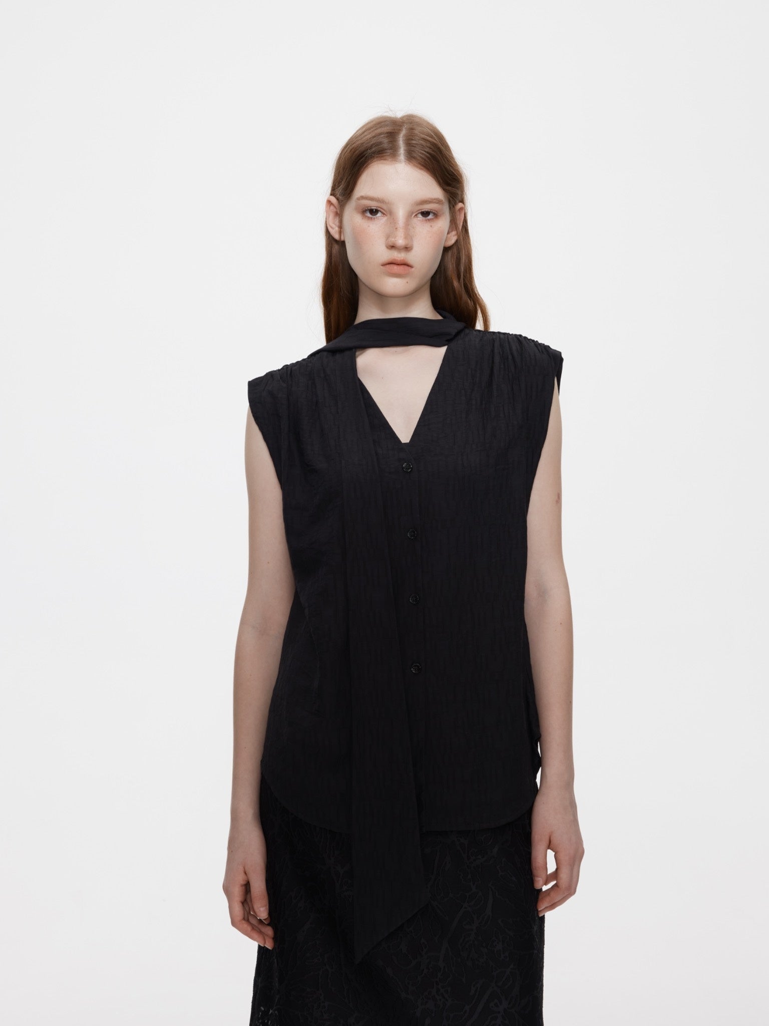 Eiren Sheer Blouse Top