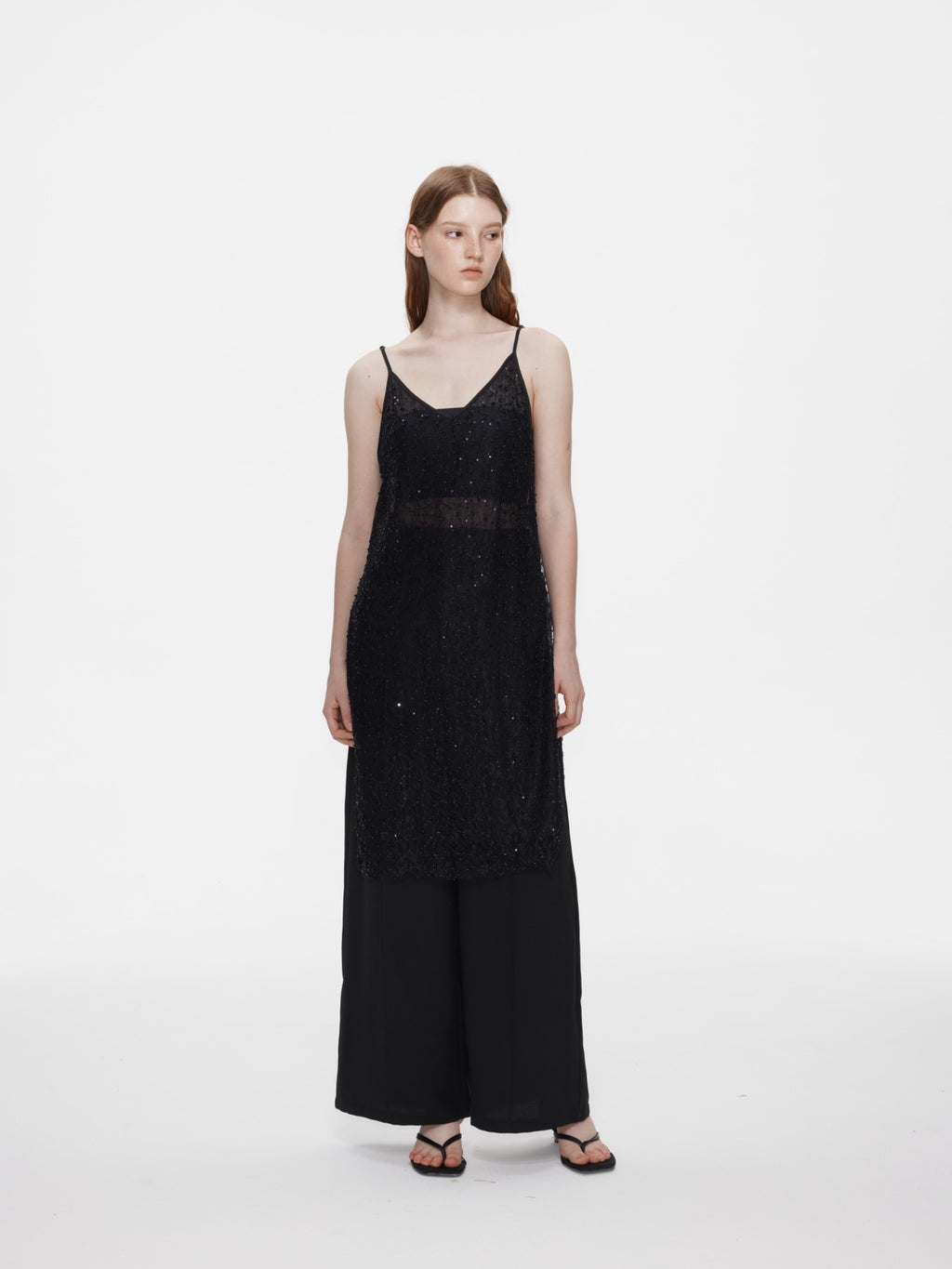 Luna Beaded Lace Dress