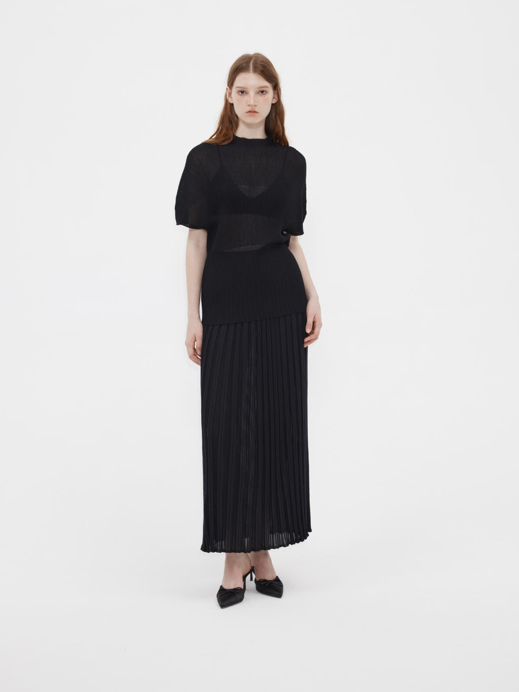 Noma Pleated Knit Set