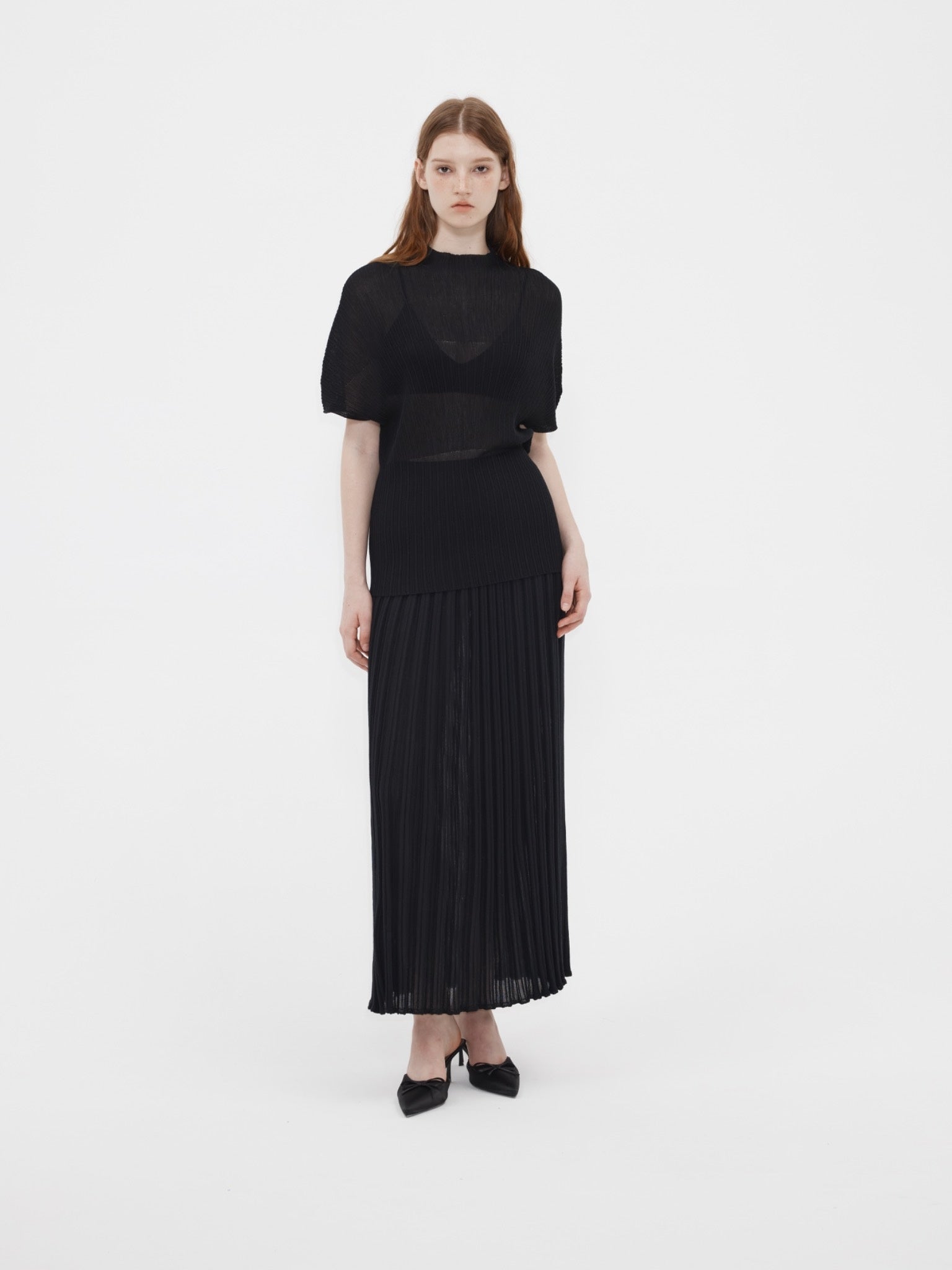 Noma Pleated Knit Set