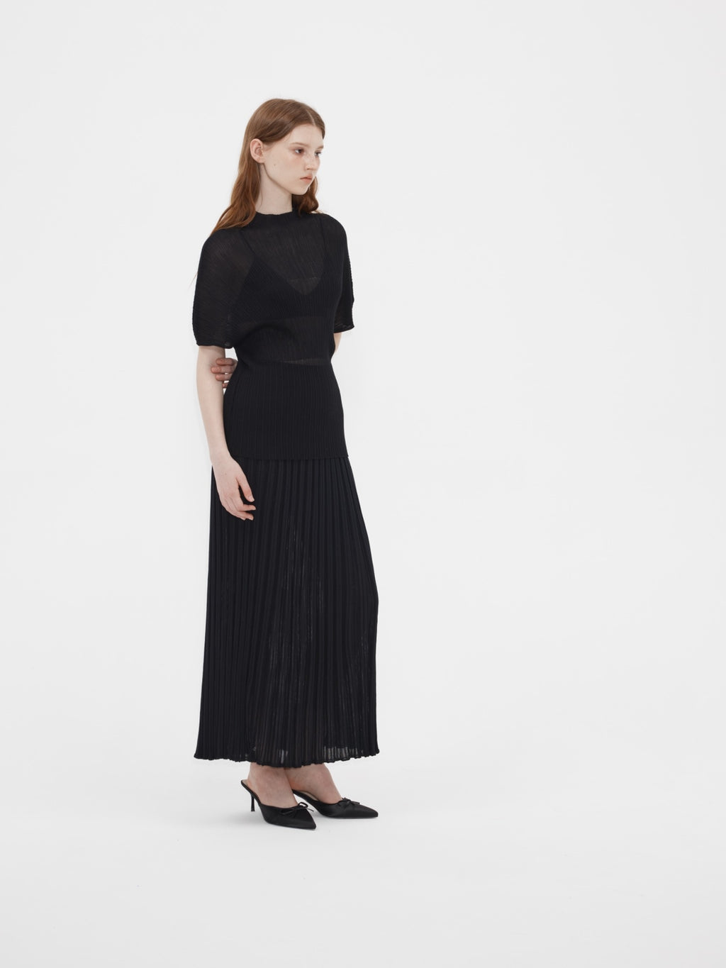 Noma Pleated Knit Set