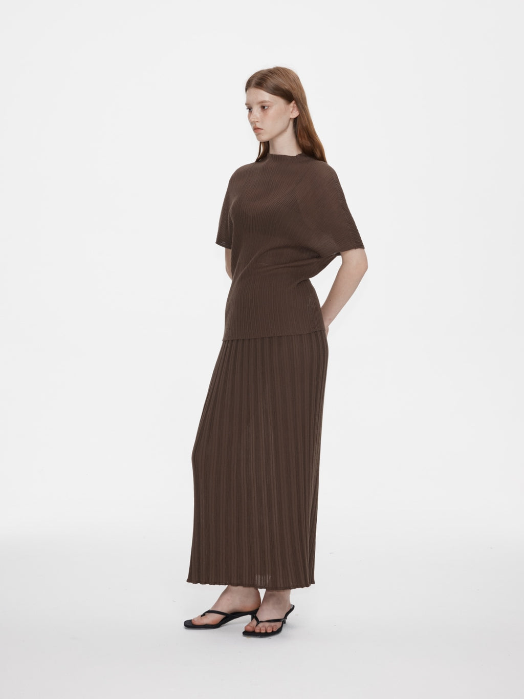 Noma Pleated Knit Set