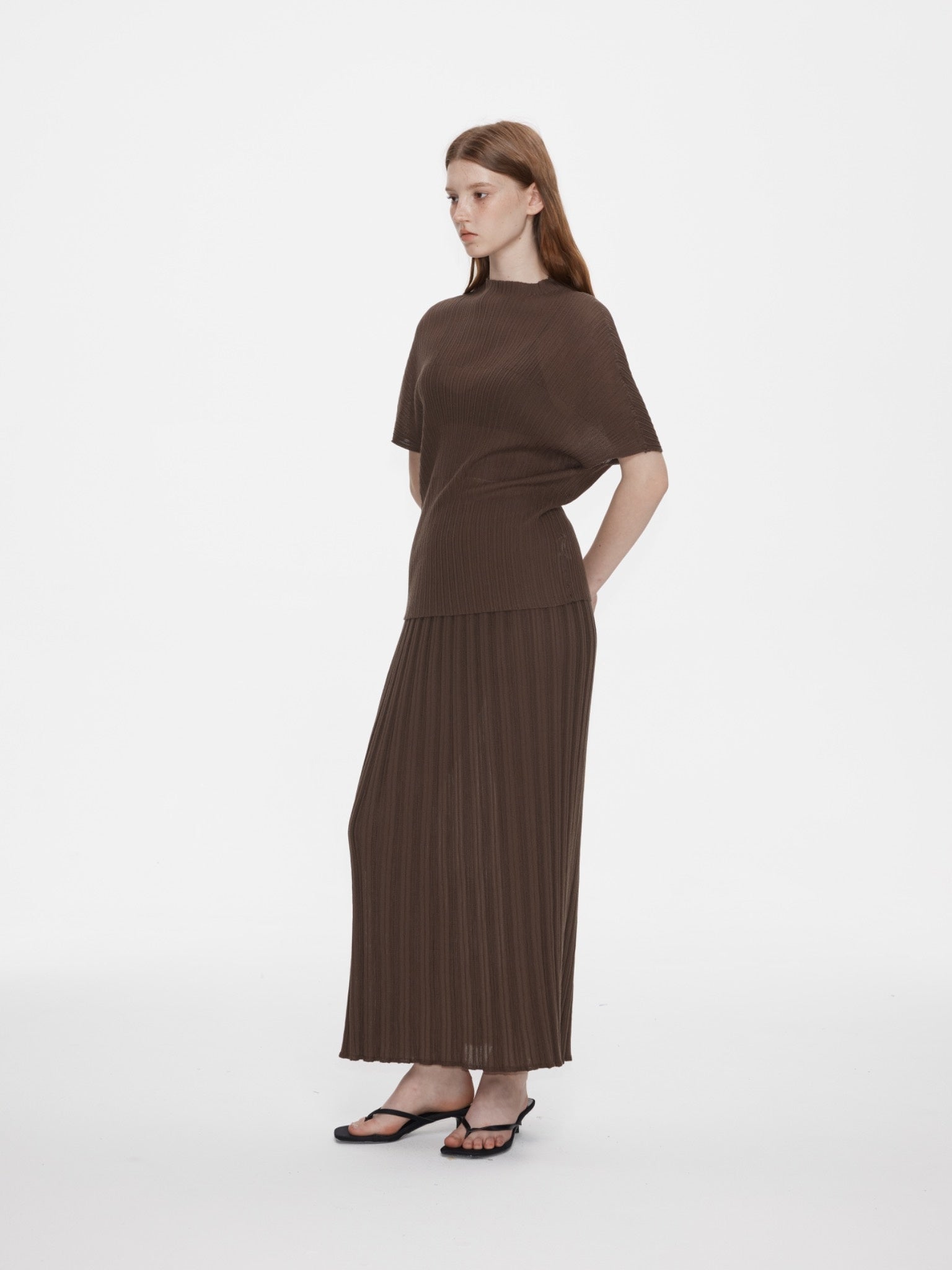 Noma Pleated Knit Set