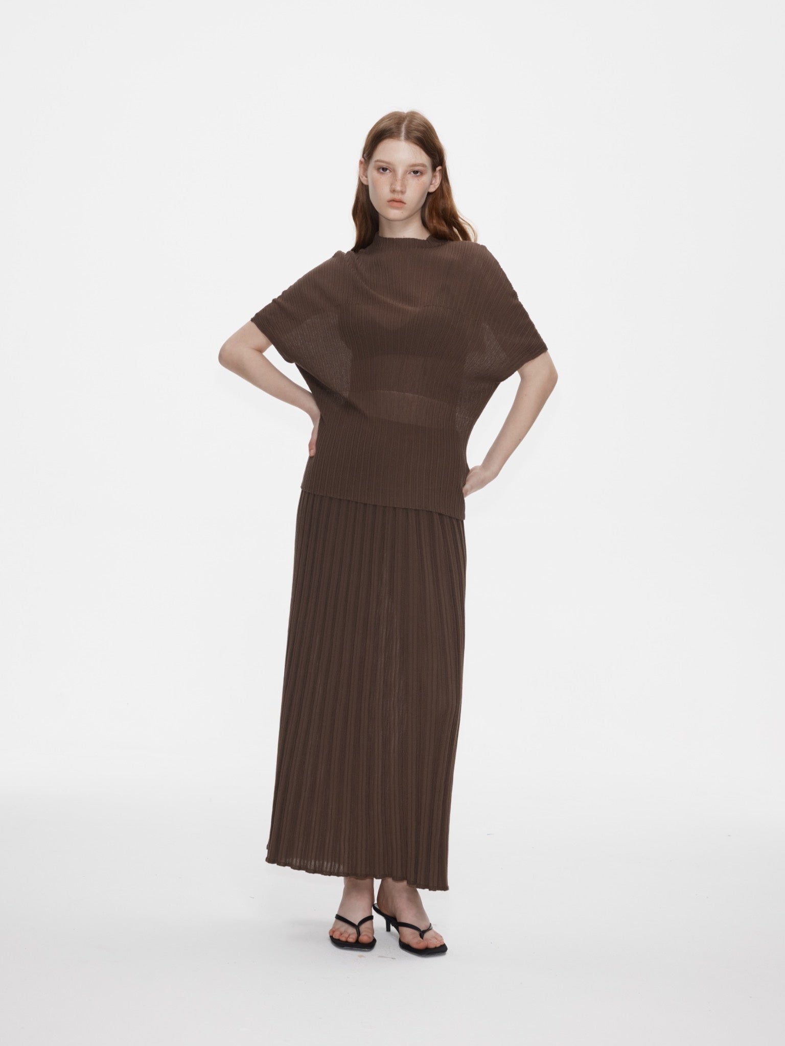 Noma Pleated Knit Set
