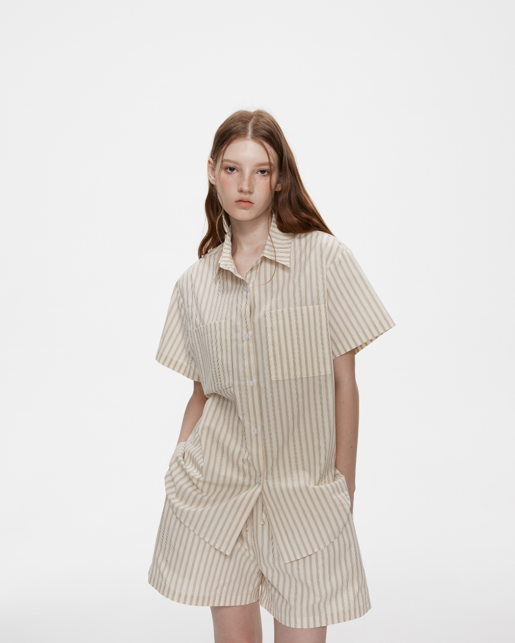 Naeun Stripes Cotton Top
