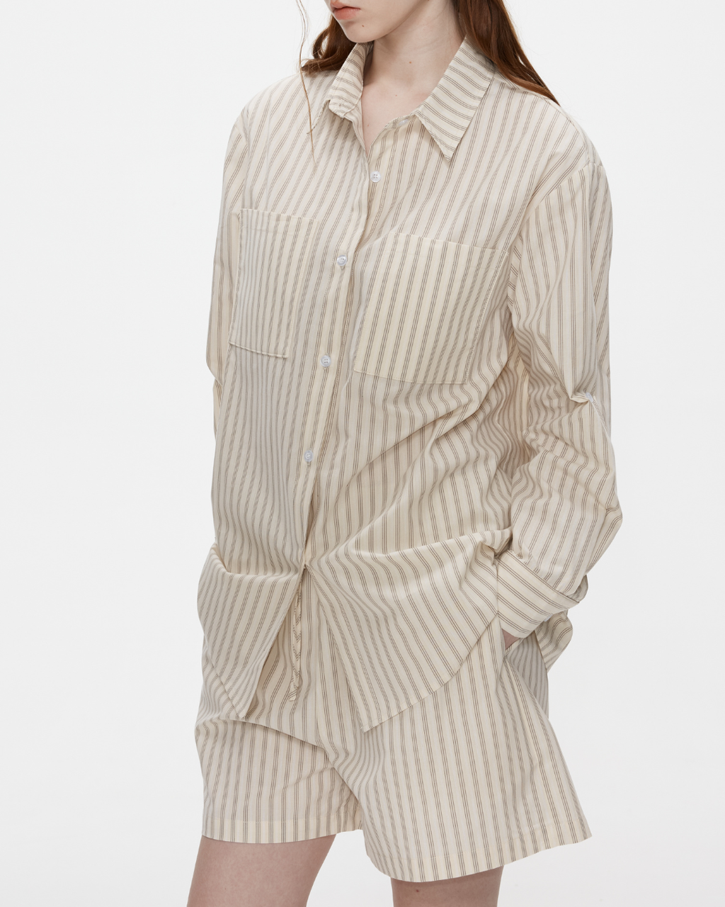 Naeun Stripes Cotton Top