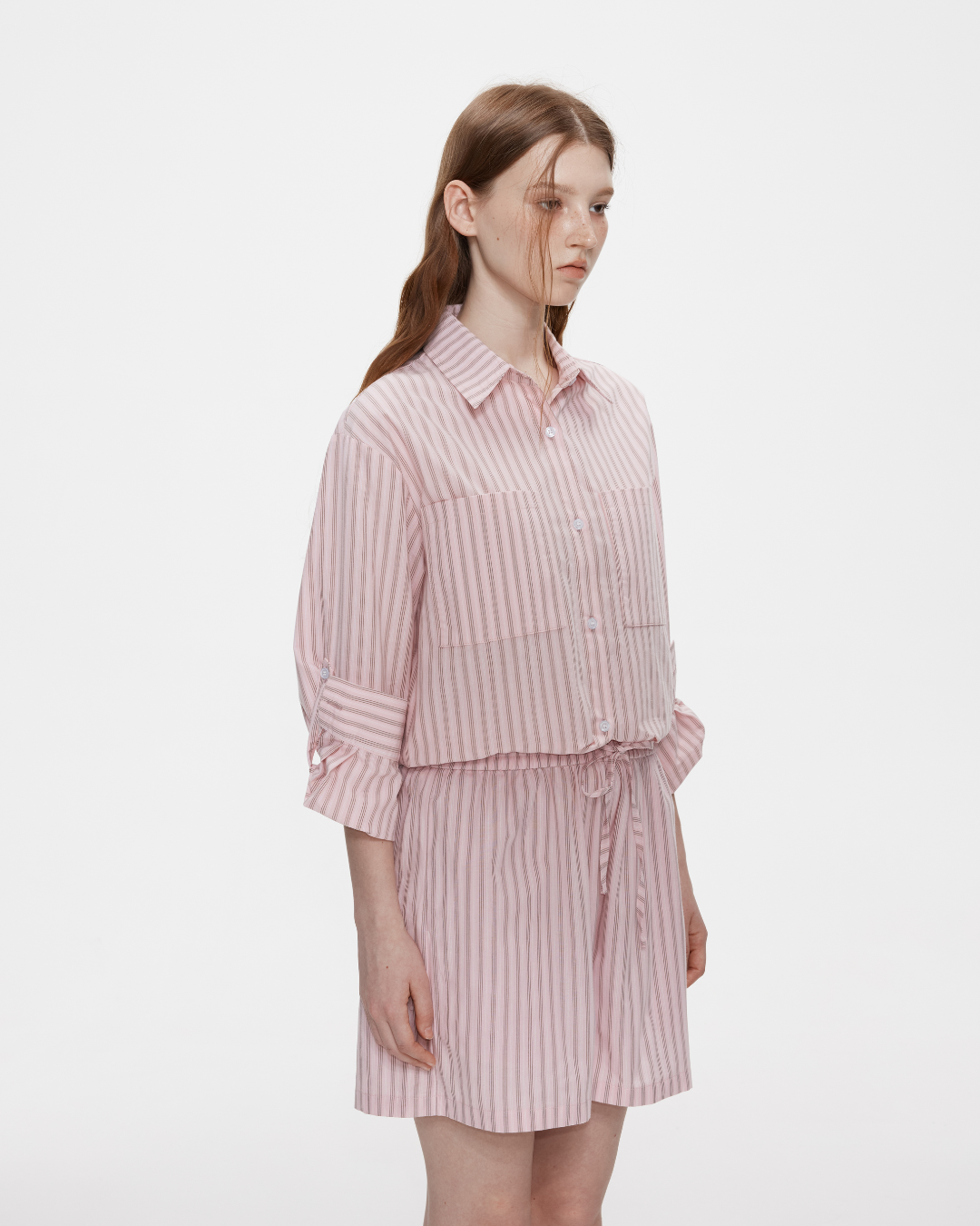 Naeun Stripes Cotton Pants