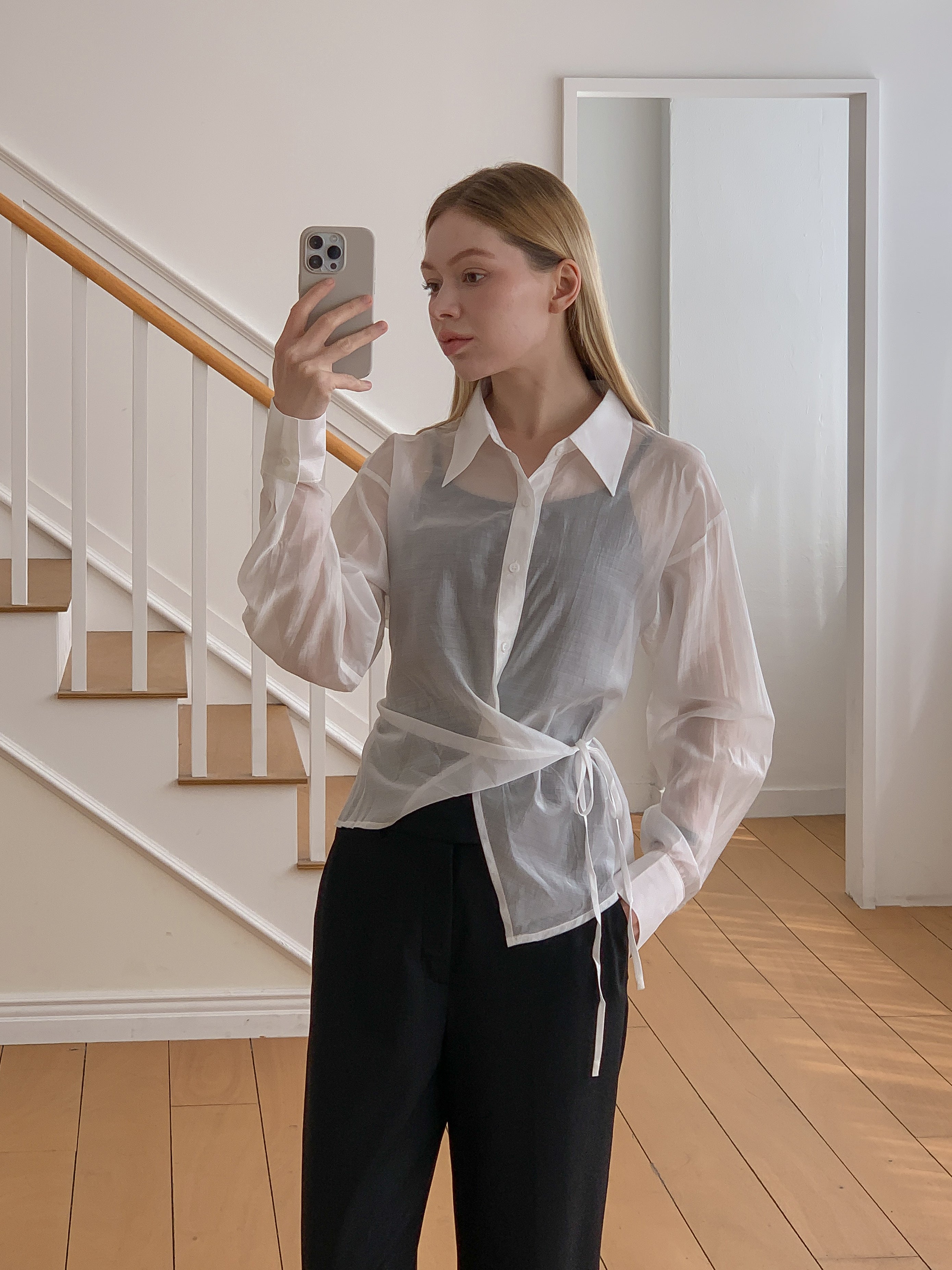 Celia Wrap Shirt
