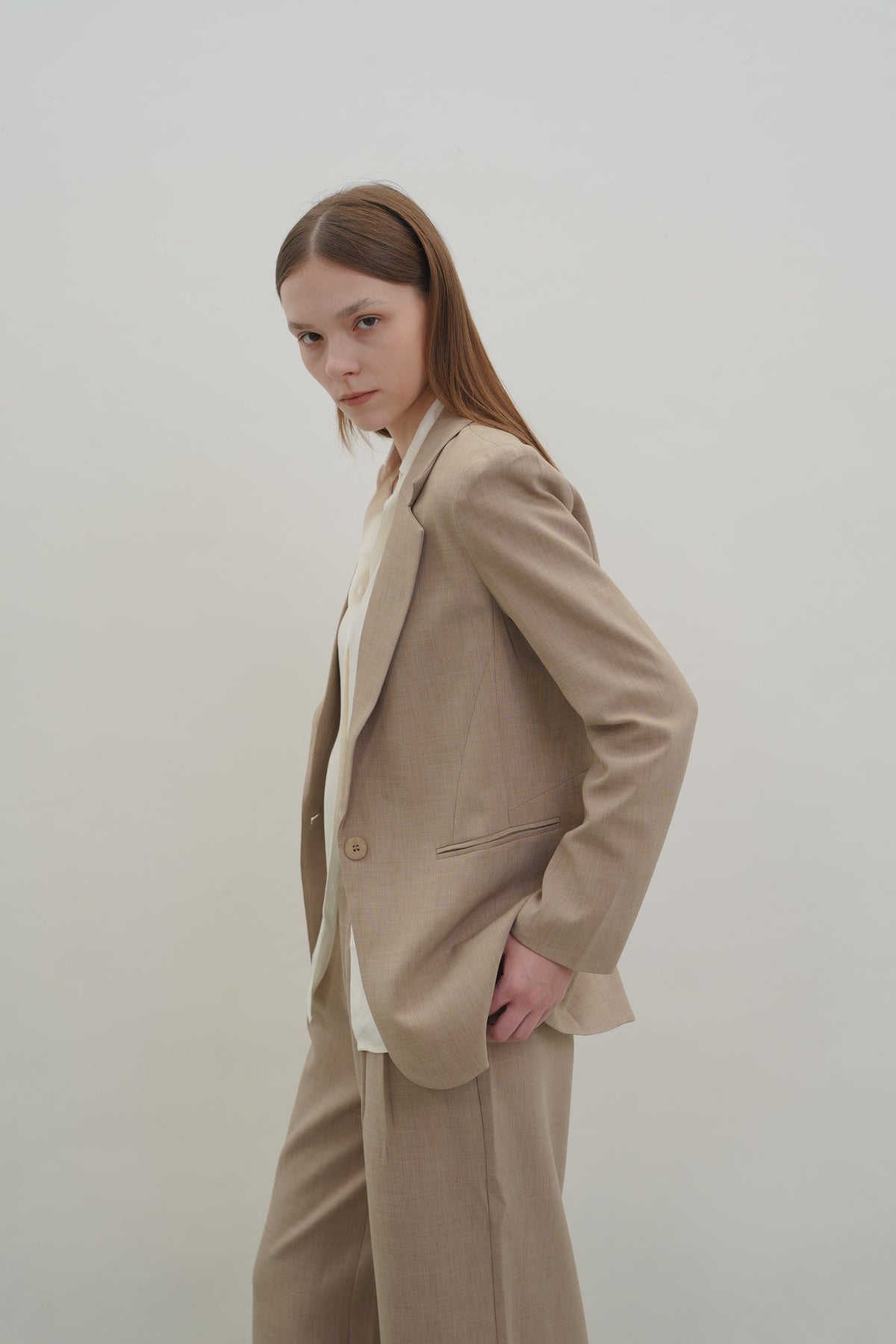 Jude Blazer in Khaki — Off-Duty Suiting by Florenco