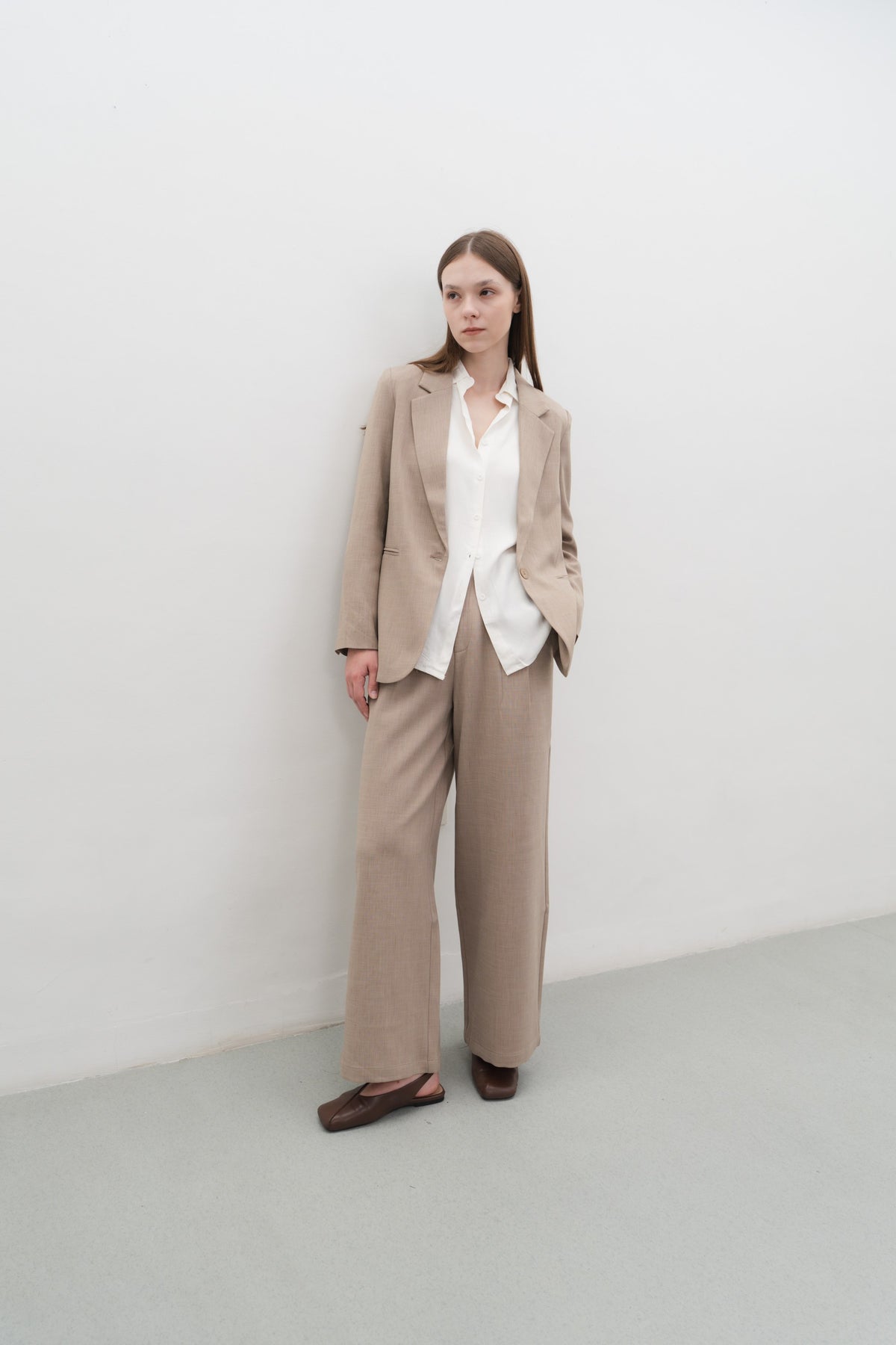 Jude Pants in Khaki — Off-Duty Suiting by Florenco