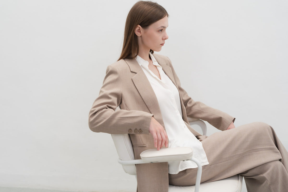 Jude Blazer in Khaki — Off-Duty Suiting by Florenco