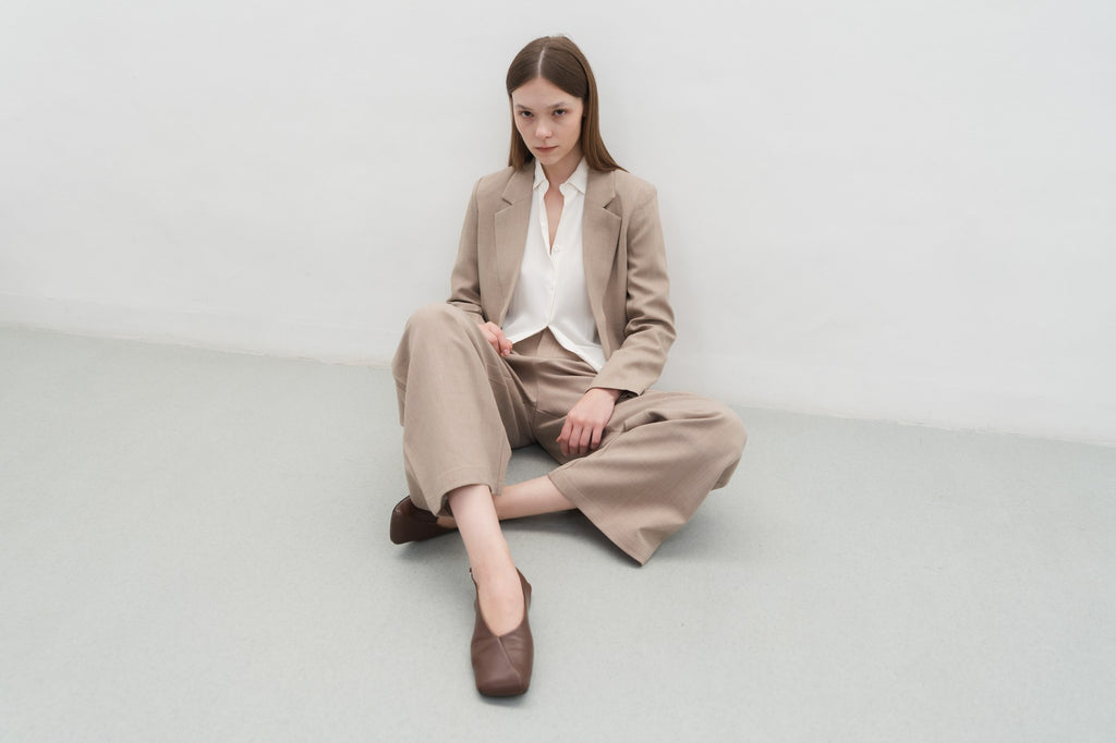 Jude Pants in Khaki — Off-Duty Suiting by Florenco