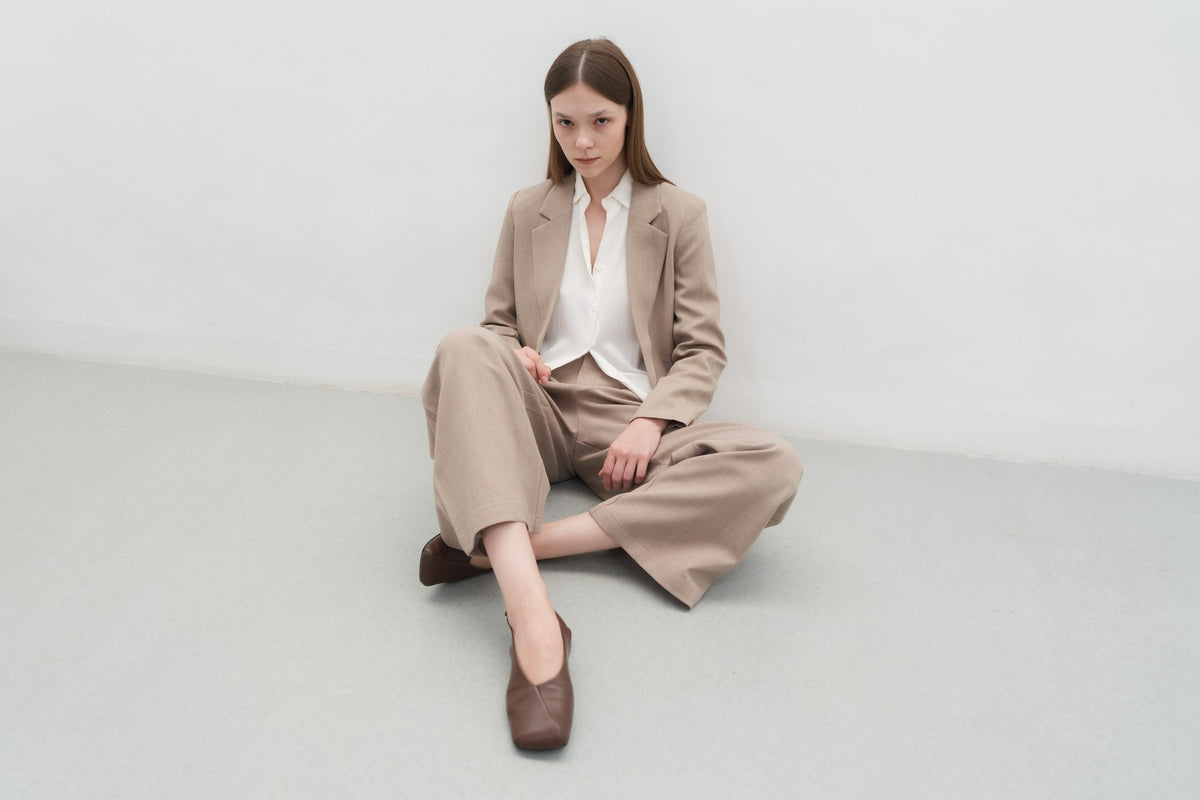 Jude Pants in Khaki — Off-Duty Suiting by Florenco