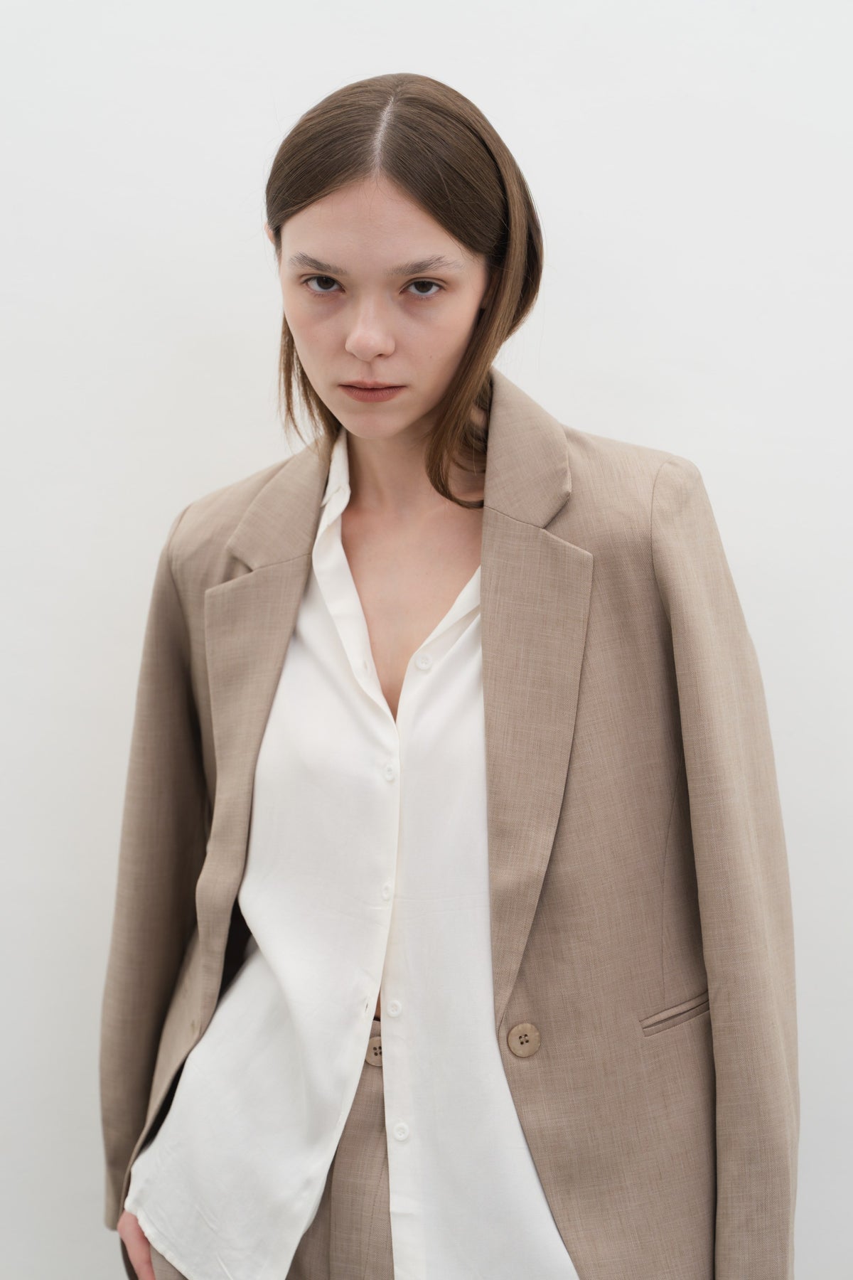 Jude Blazer in Khaki — Off-Duty Suiting by Florenco
