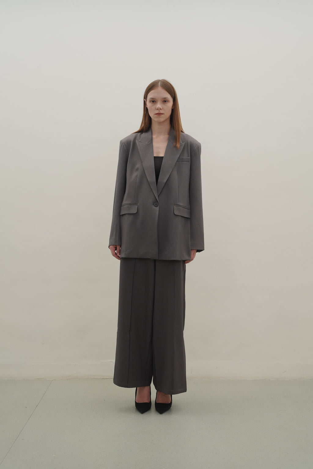 Estelle Pants in Grey — Off-Duty Suiting by Florenco