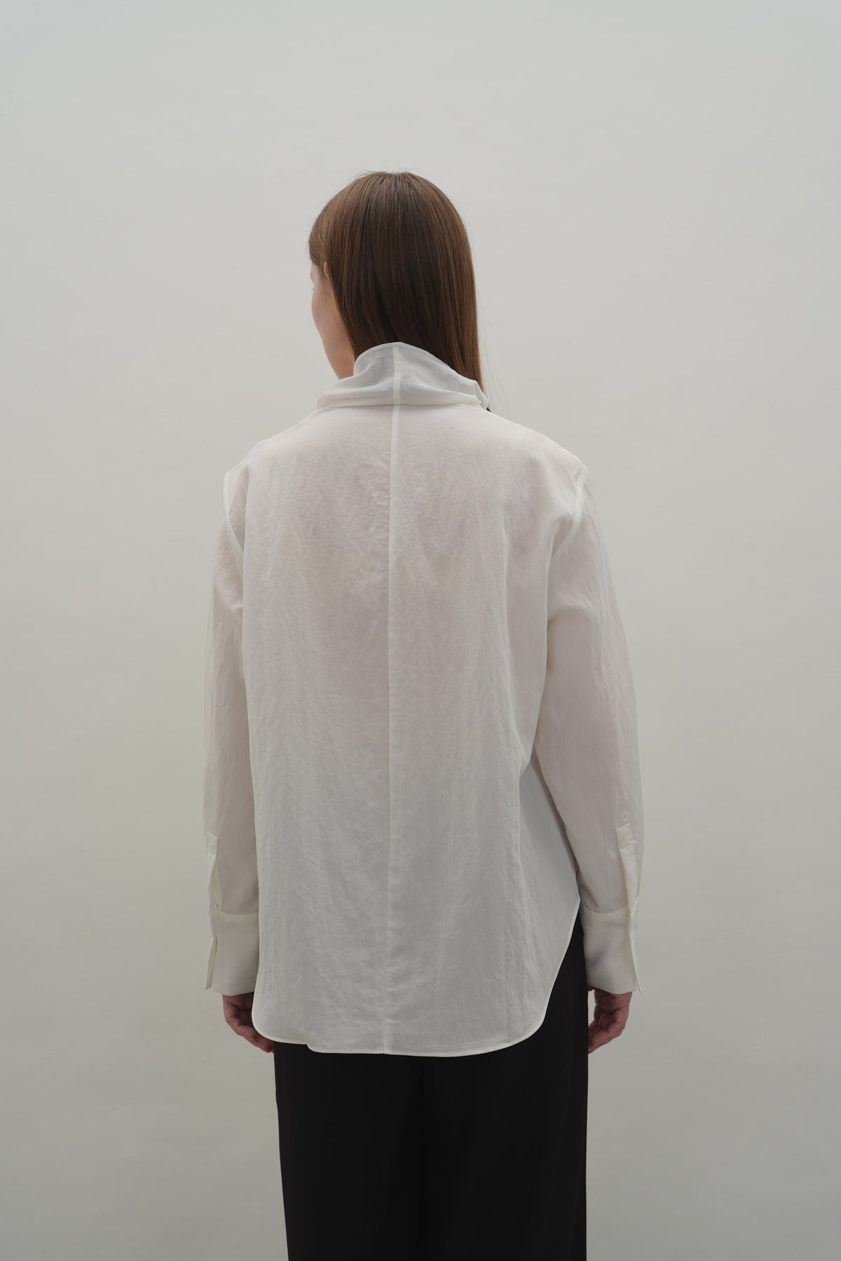 Rowan Top in White — Off-Duty Suiting by Florenco