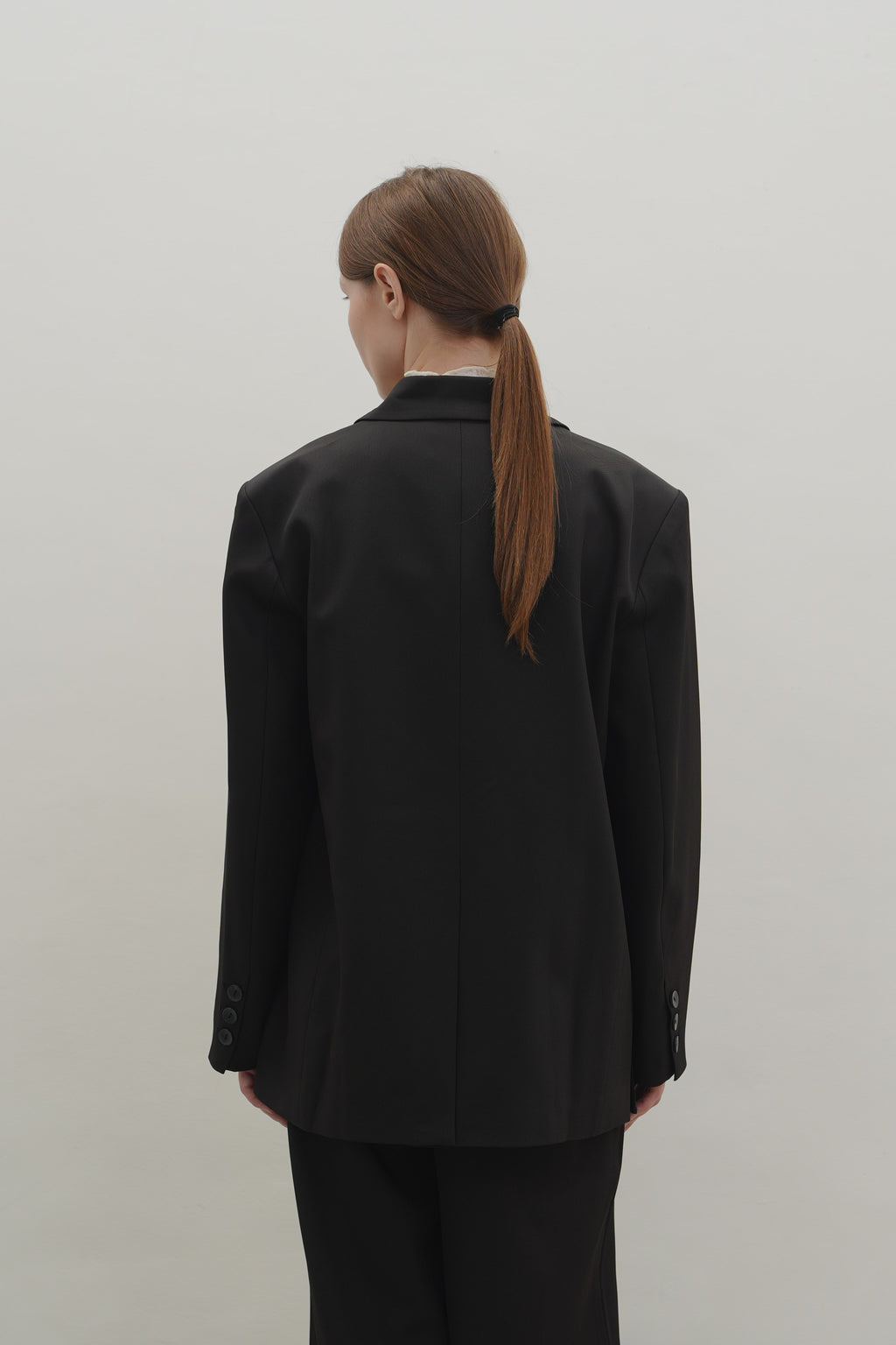 Estelle Blazer in Black — Off-Duty Suiting by Florenco