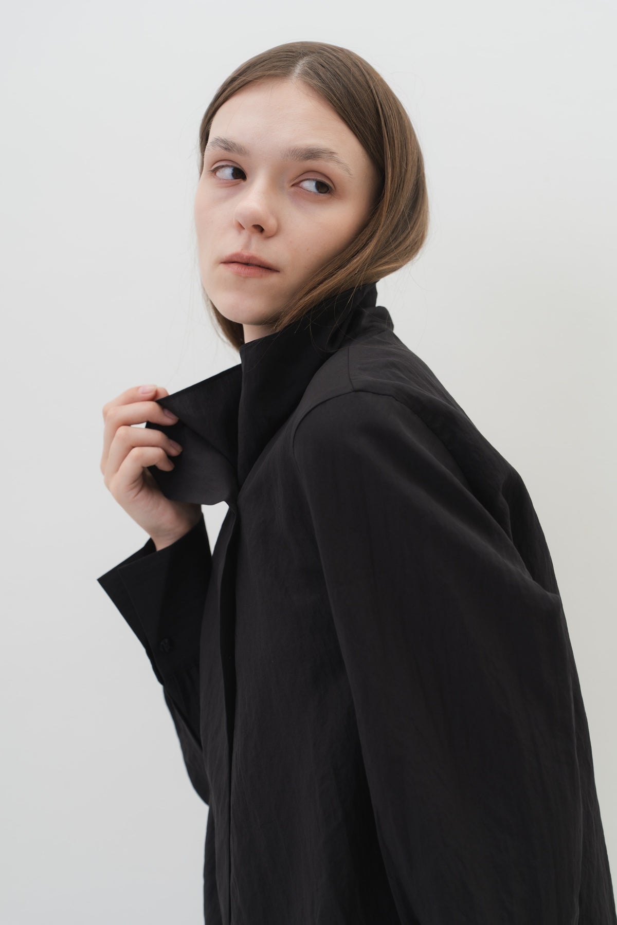 Rowan Top in Black — Off-Duty Suiting by Florenco