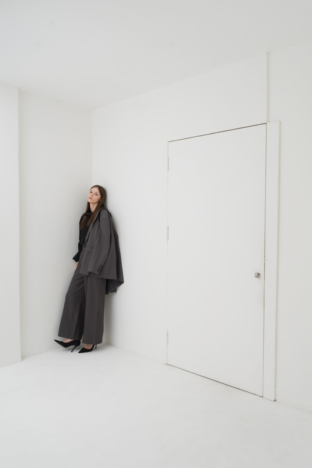 Estelle Blazer in Grey — Off-Duty Suiting by Florenco